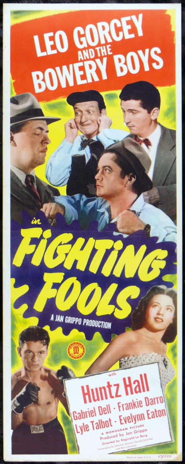 Original Fighting Fools movie poster