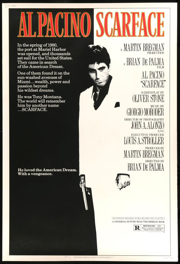 Original Scarface movie poster