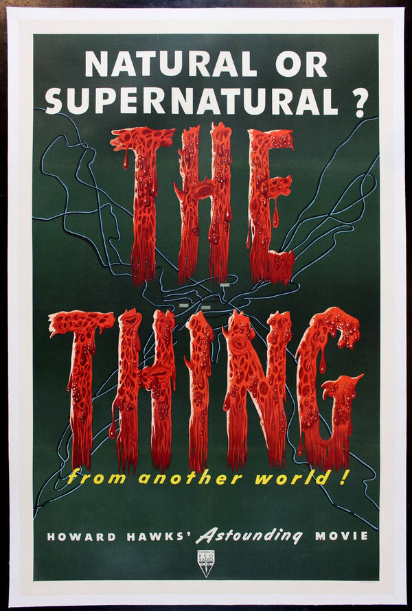 Original The Thing from Another World movie poster