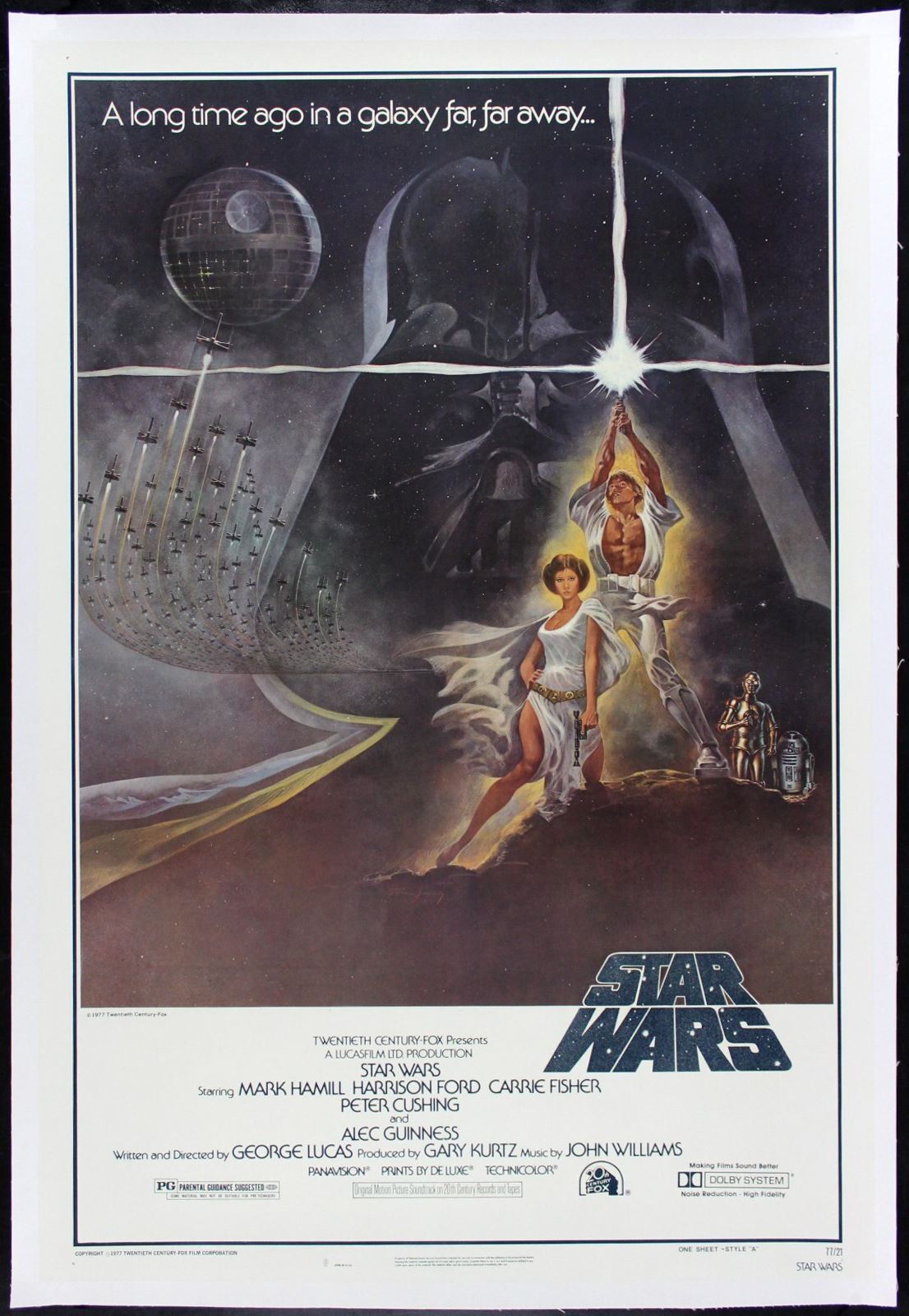 Original Star Wars movie poster