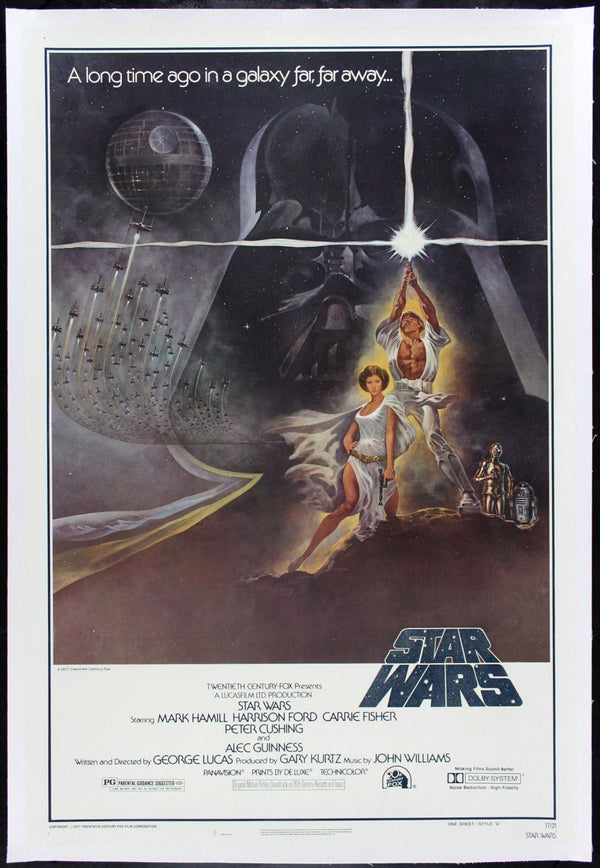Original Star Wars movie poster