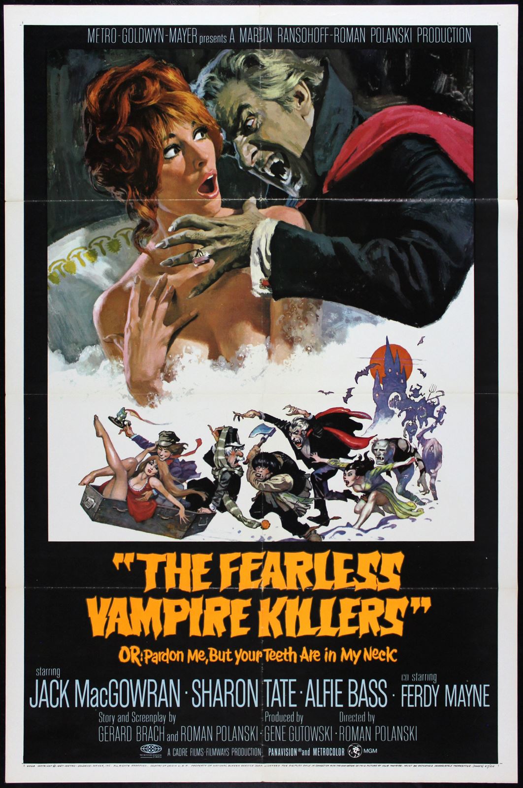 Original The Fearless Vampire Killers movie poster