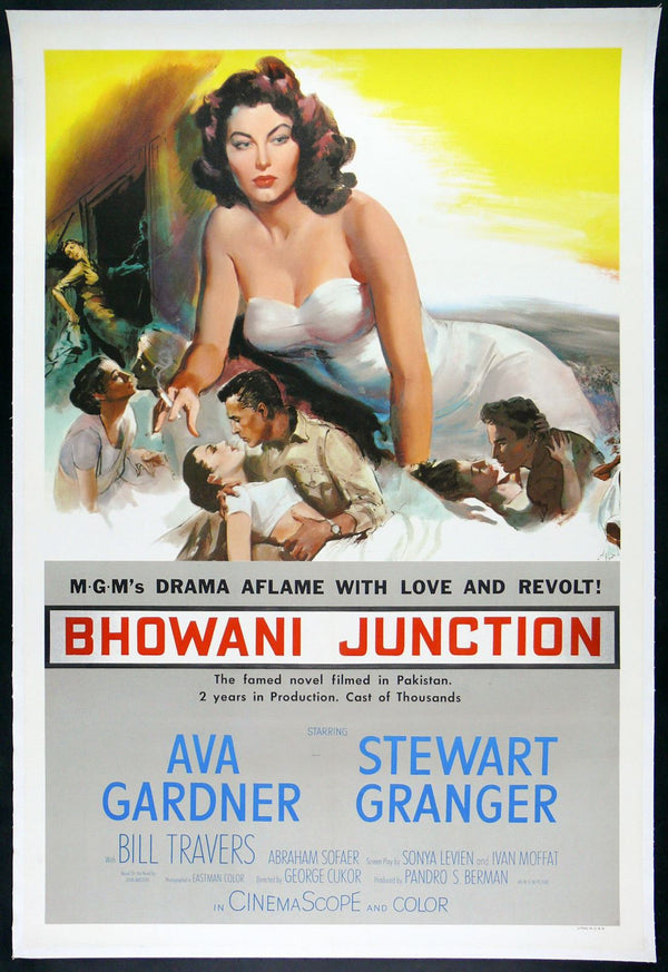 Original Bhowani Junction movie poster