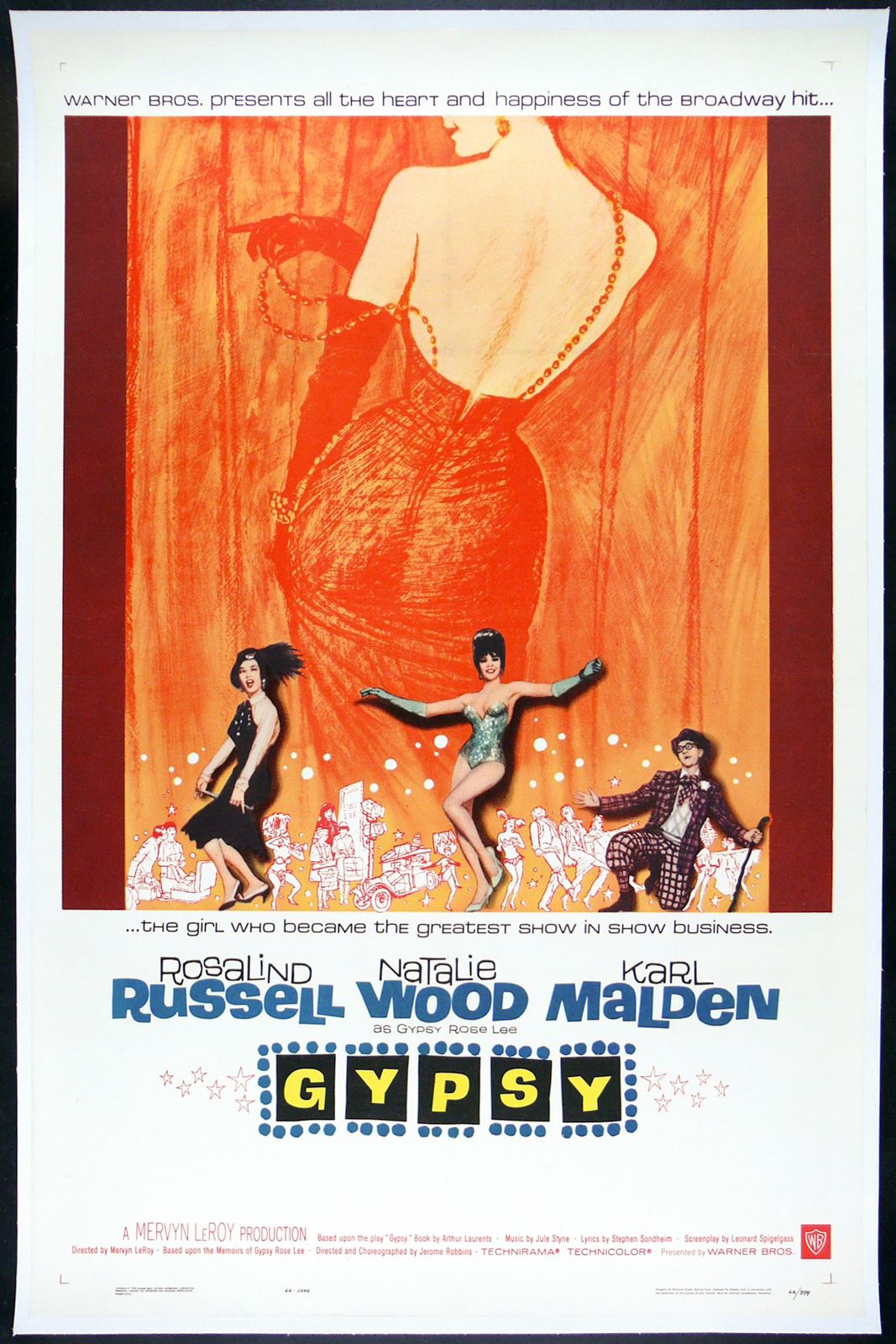 Original Gypsy movie poster