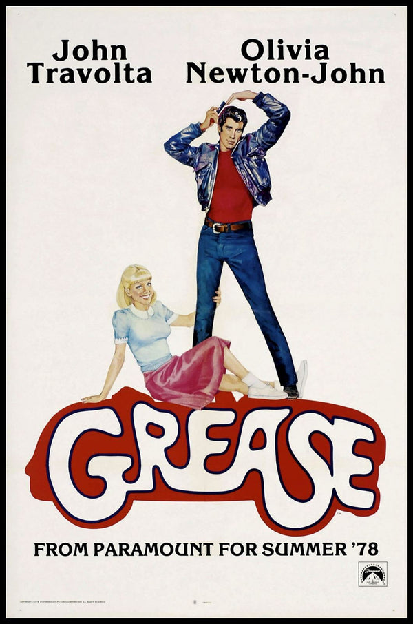 Original Grease movie poster