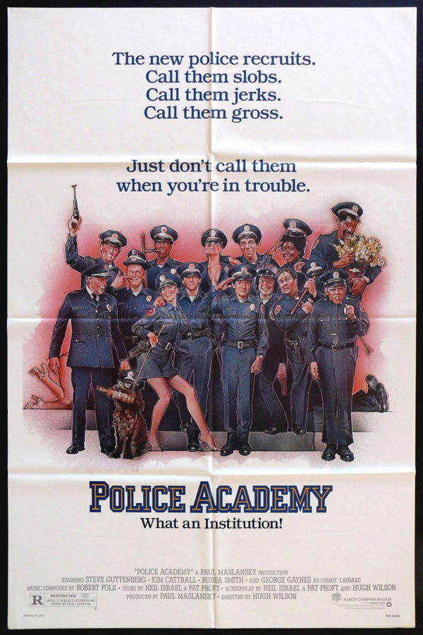 Original Police Academy movie poster