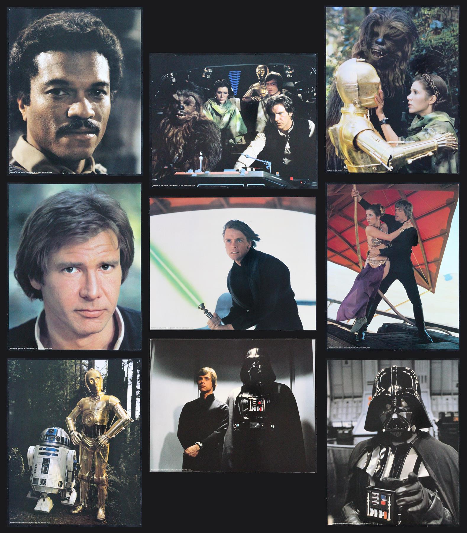 Original Star Wars: Return of the Jedi movie poster