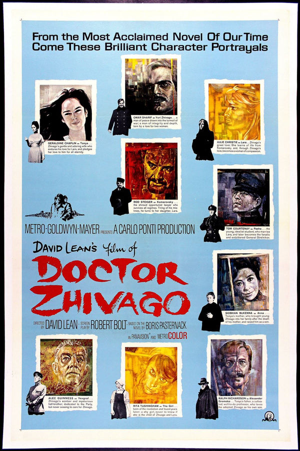 Original Doctor Zhivago movie poster