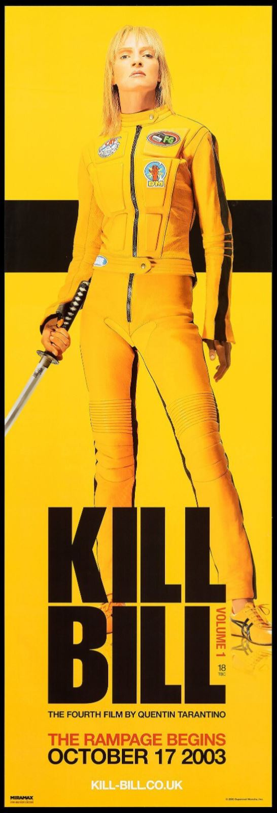 Original Kill Bill movie poster