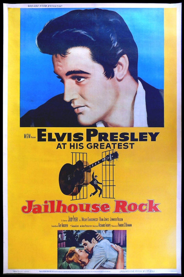 Original Jailhouse Rock movie poster
