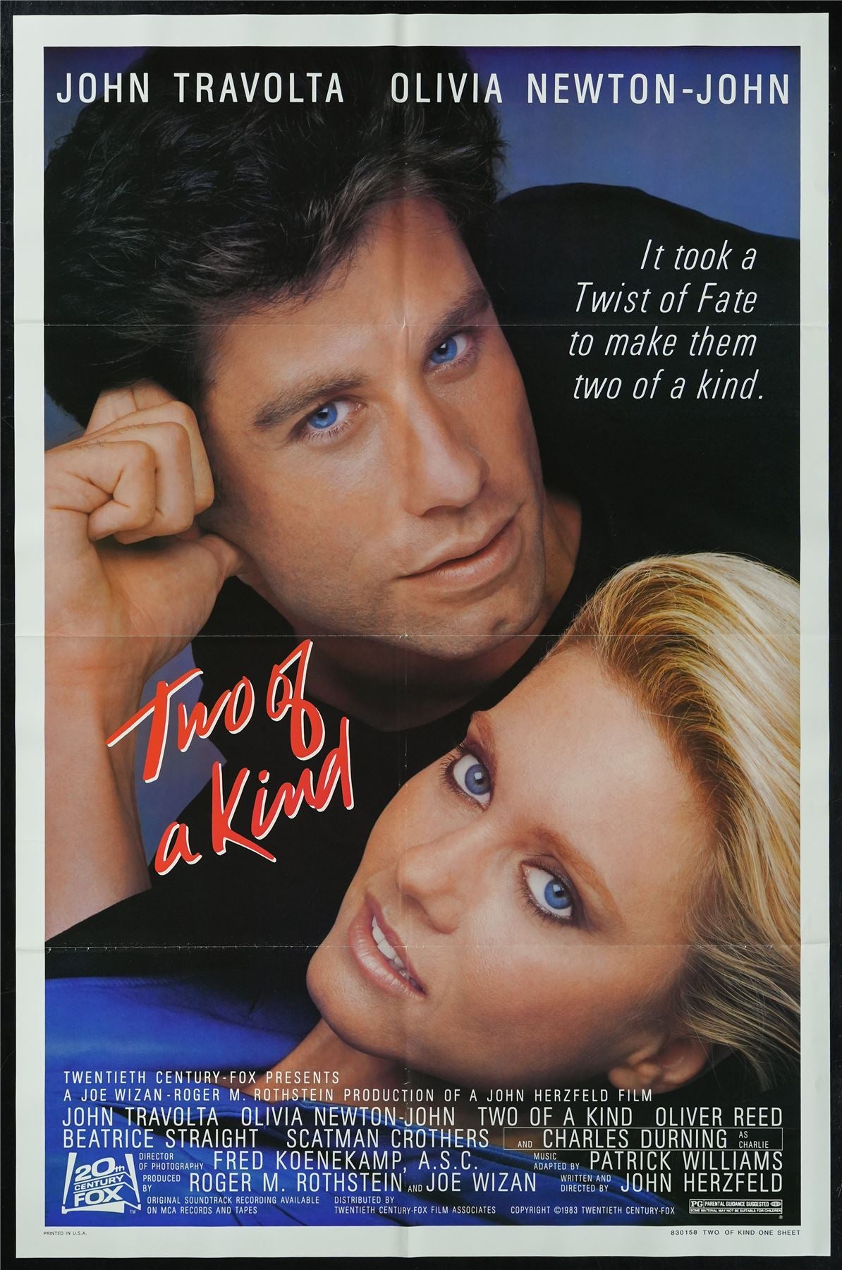 Original Two of a Kind movie poster