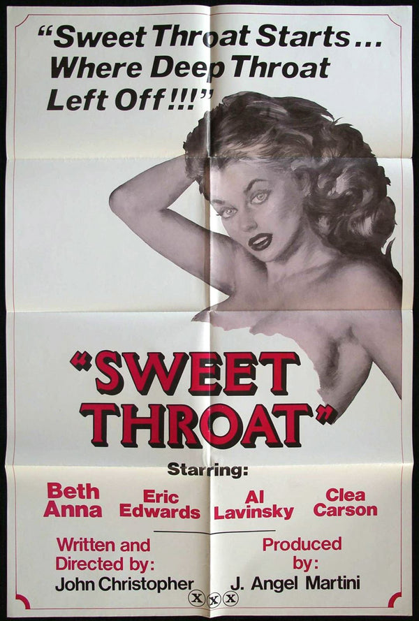 Original Sweet Throat movie poster