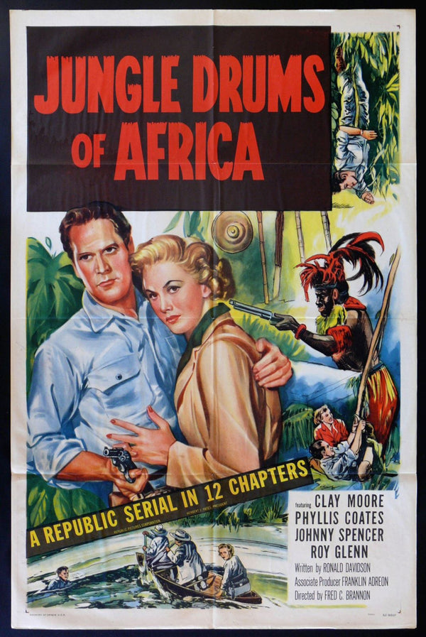 Original Jungle Drums of Africa movie poster