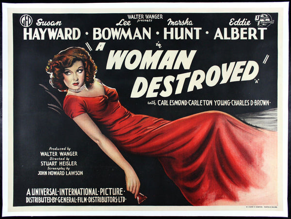 Original Smash-Up, the Story of a Woman movie poster