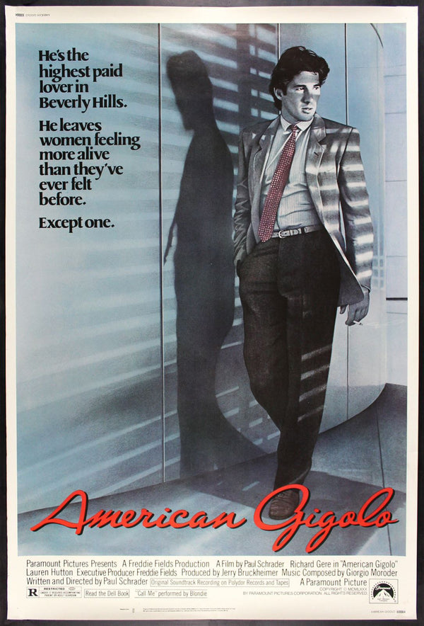 Original American Gigolo movie poster