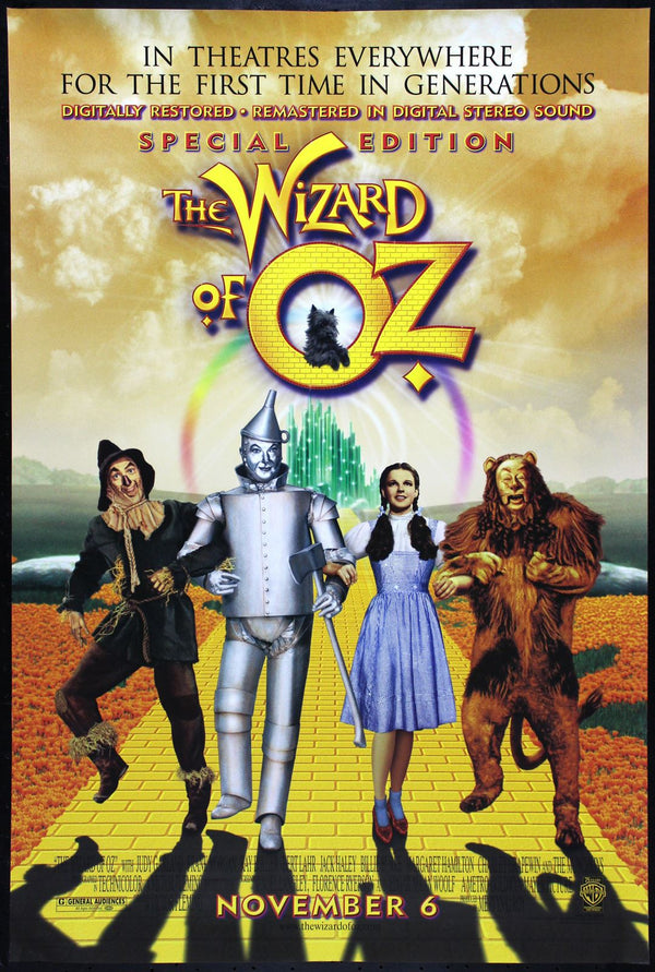 Original The Wizard of Oz movie poster