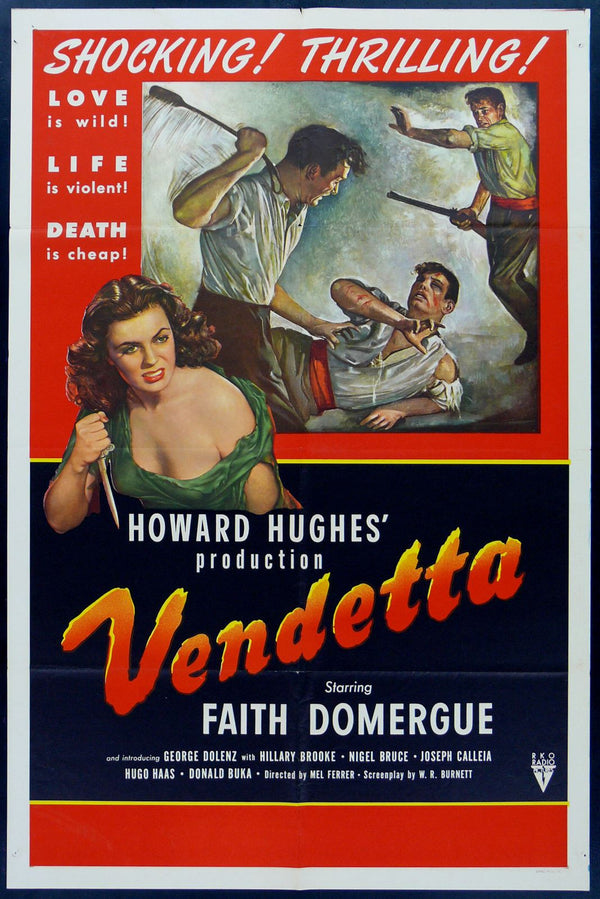 Original Vendetta movie poster