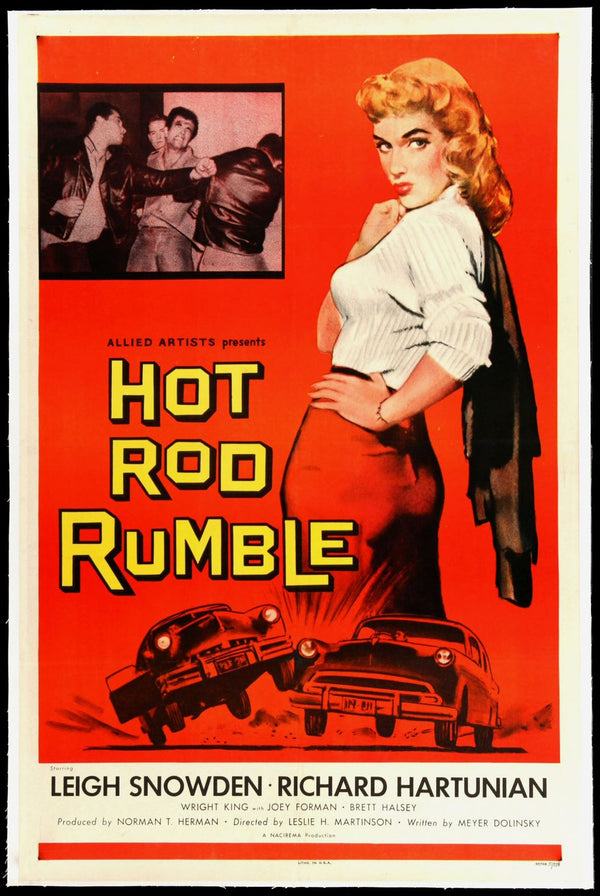 Original Hot Rod Rumble movie poster