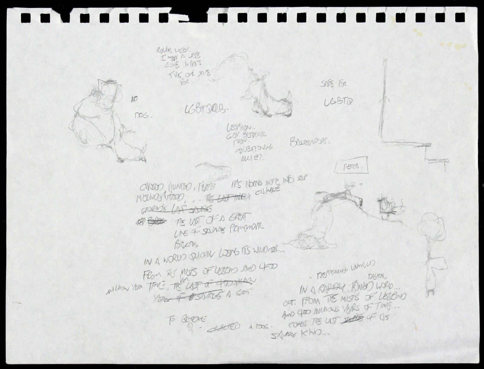 Original Bloom County movie poster