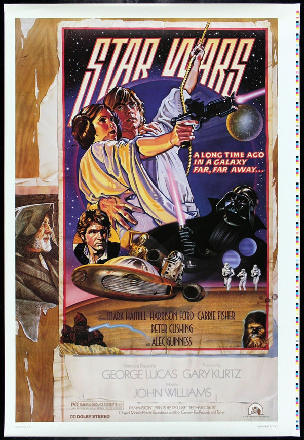 Original Star Wars movie poster