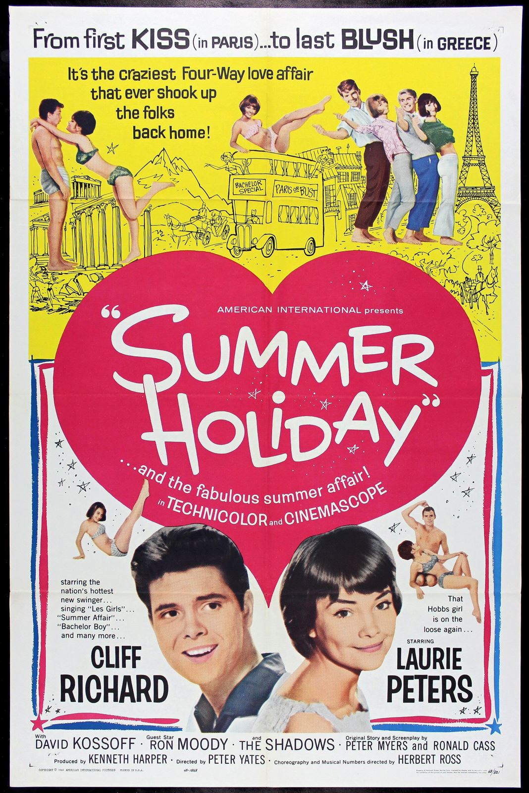 Original Summer Holiday movie poster