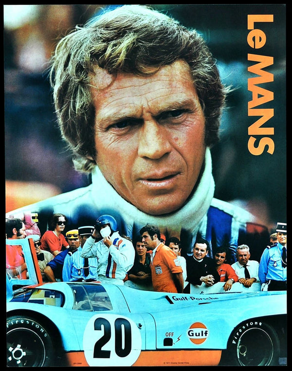 Original Le Mans movie poster