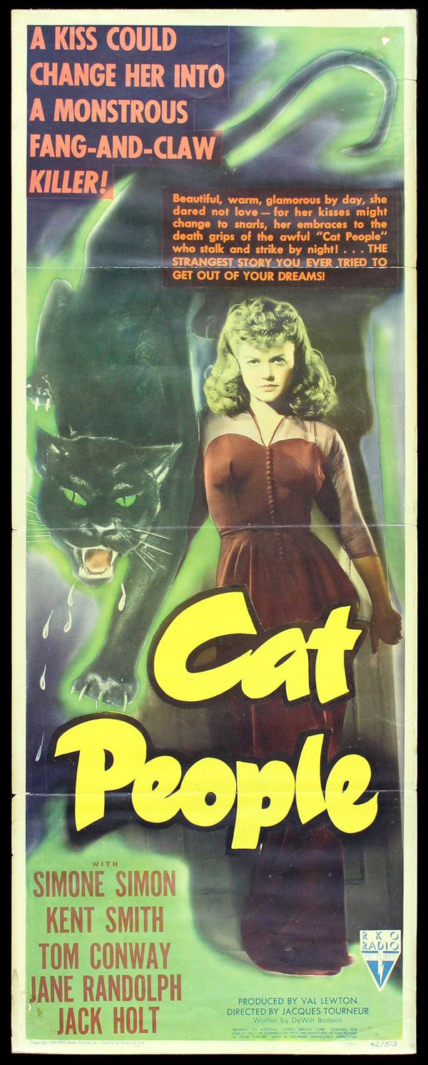Original Cat People movie poster