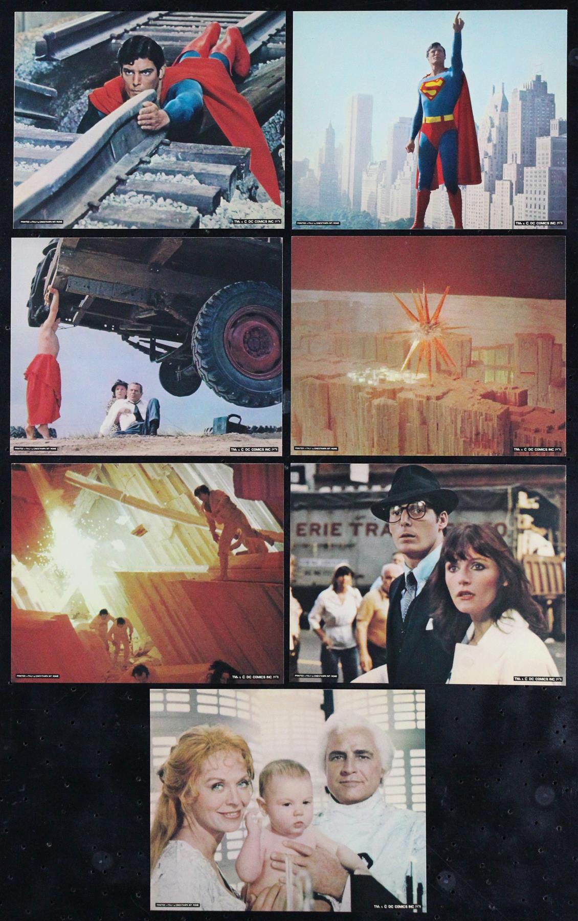 Original Superman movie poster