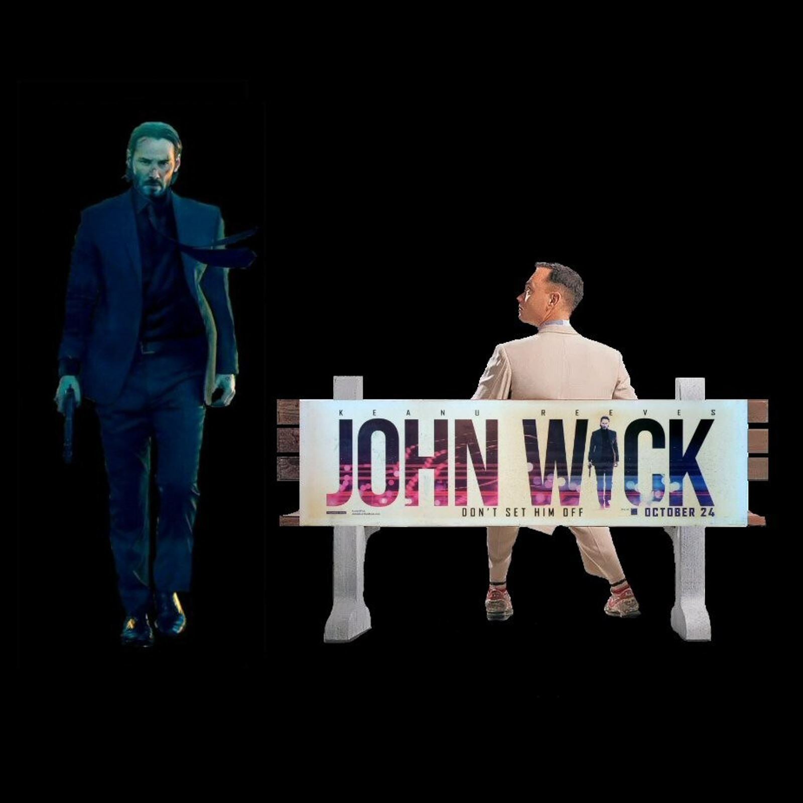 Original John Wick movie poster