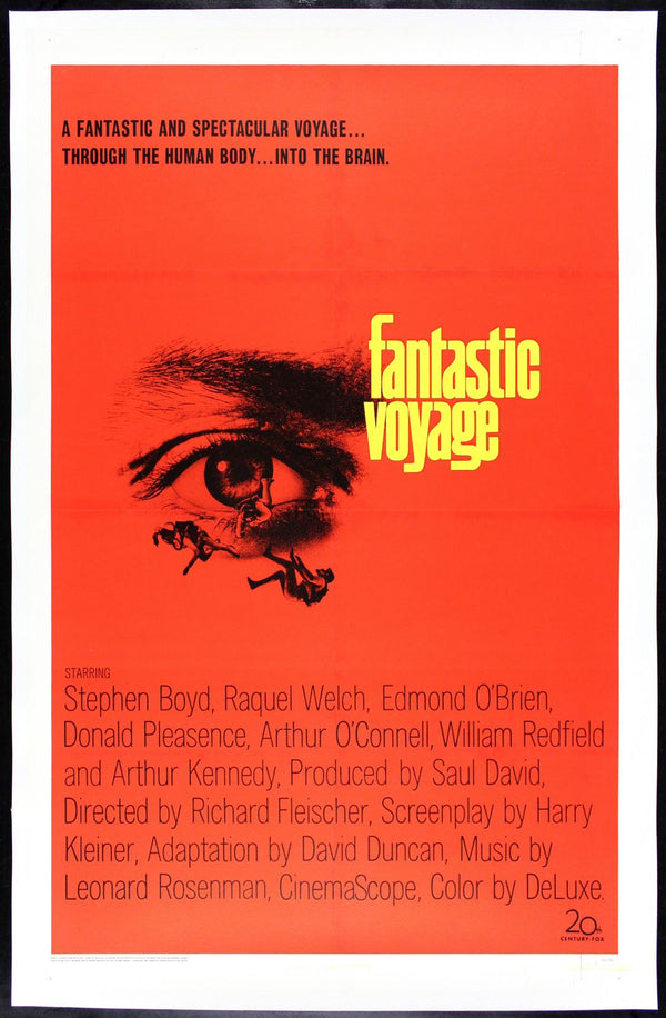 Original Fantastic Voyage movie poster