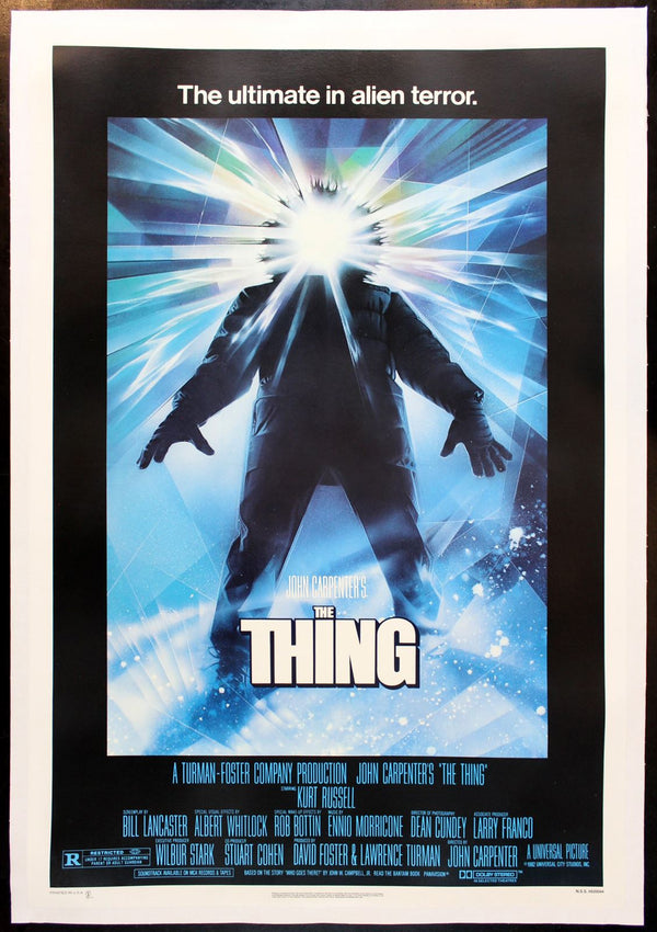 Original The Thing movie poster