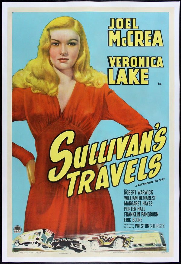 Original Sullivan's Travels movie poster