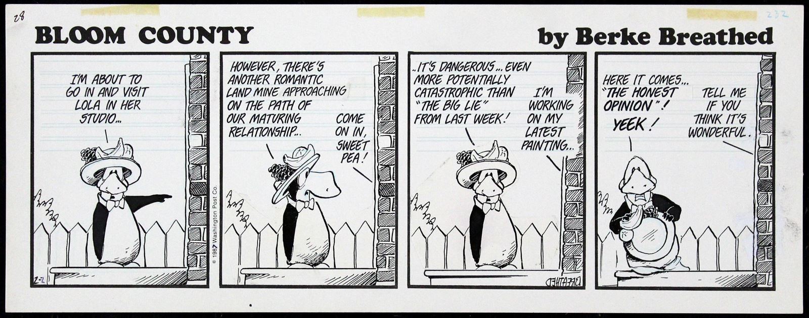 Original BLOOM COUNTY movie poster
