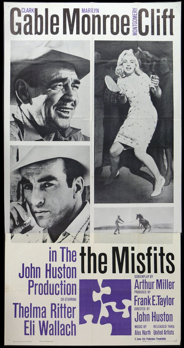 Original The Misfits movie poster