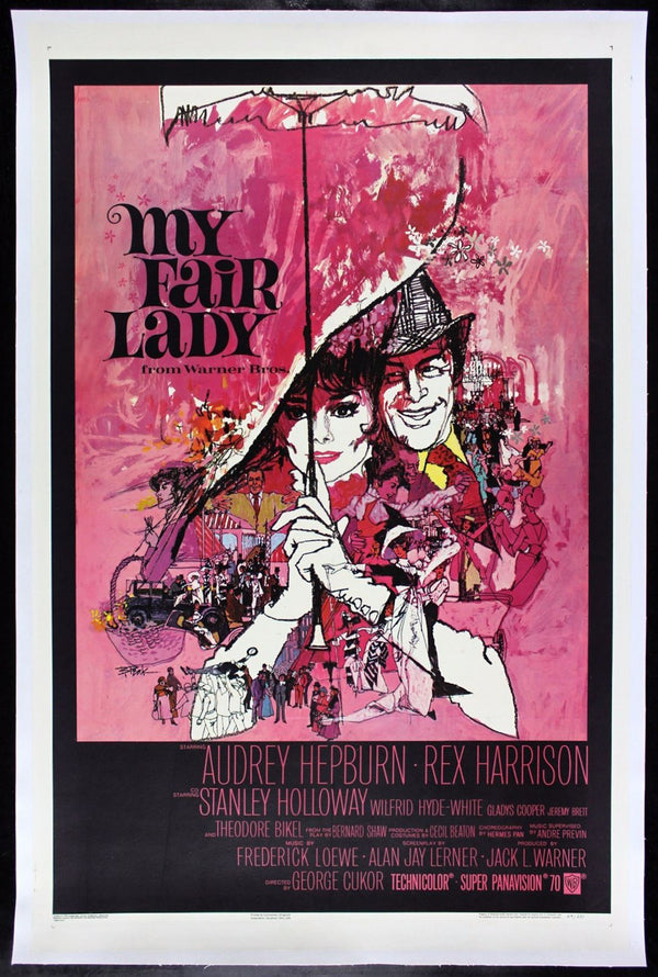 Original My Fair Lady movie poster