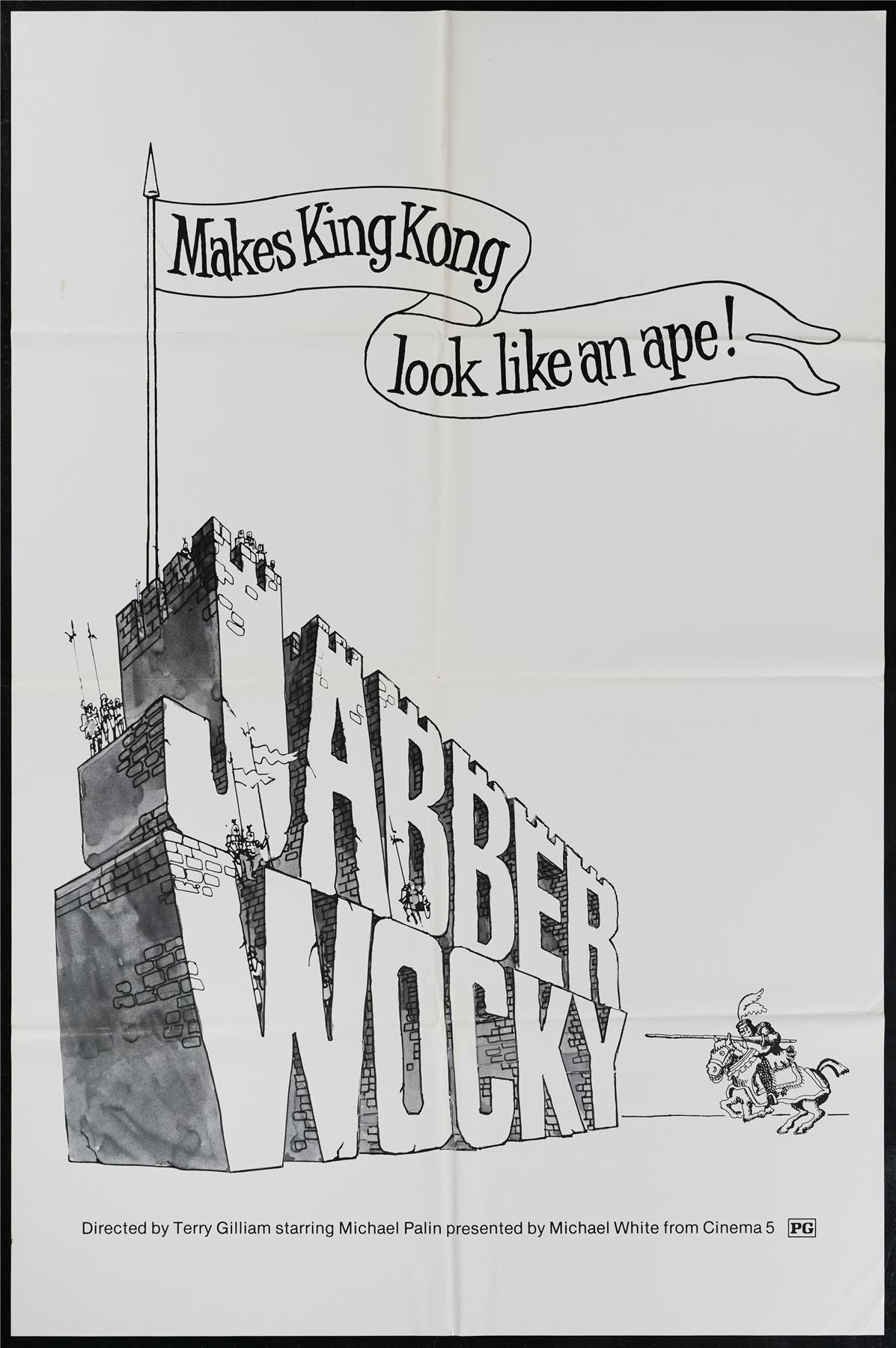 Original Jabberwocky movie poster