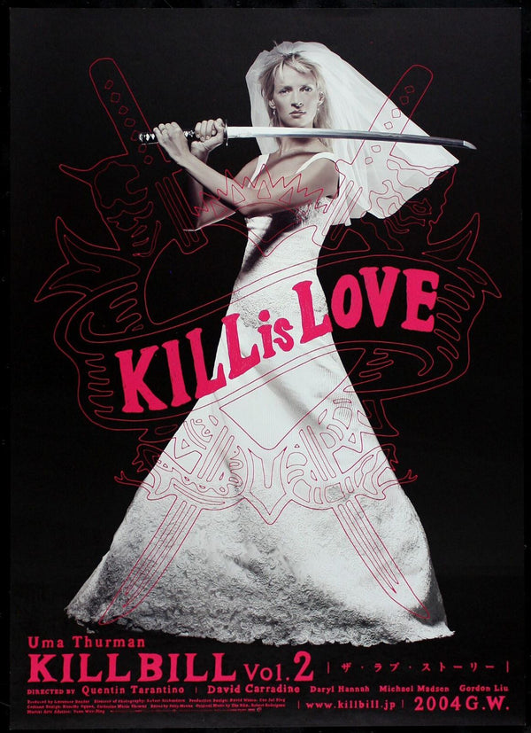 Original Kill Bill: Vol. 2 movie poster