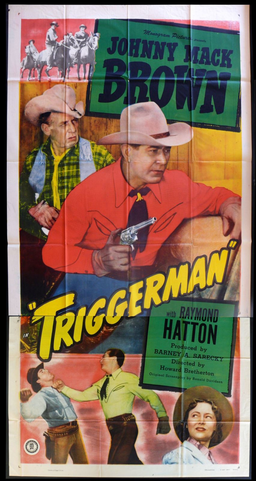 Original Triggerman movie poster