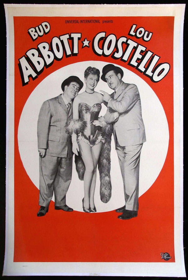 Original Abbott and Costello movie poster