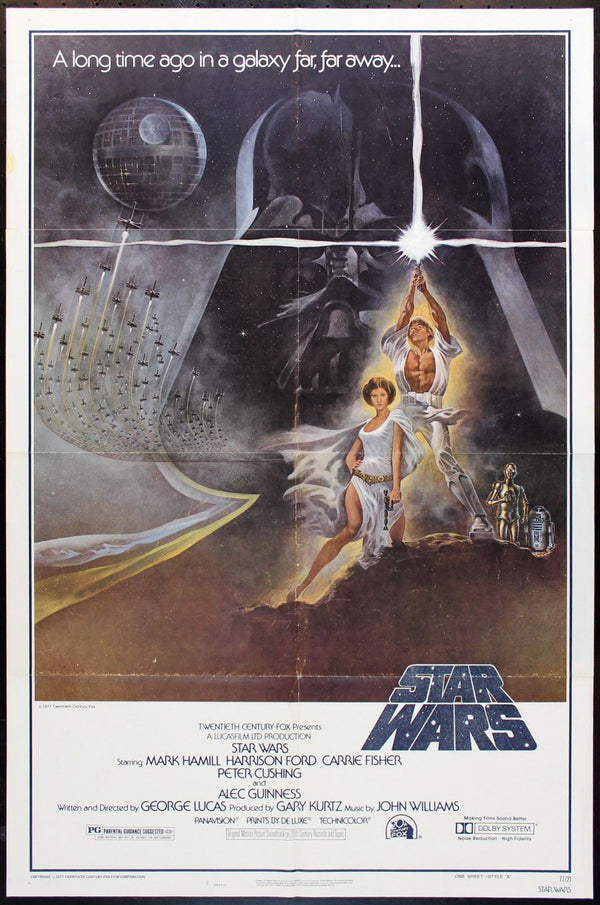 Original Star Wars movie poster