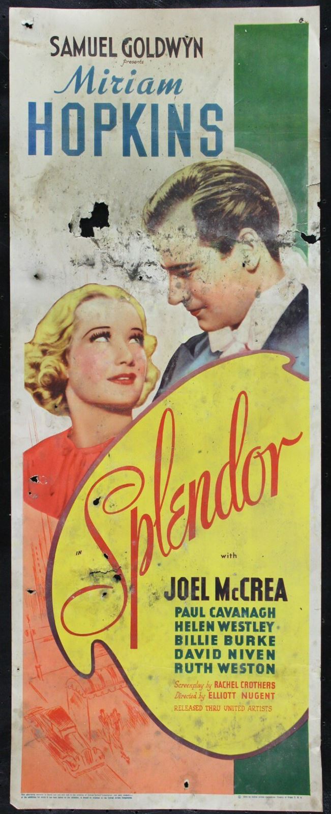 Original Splendor movie poster