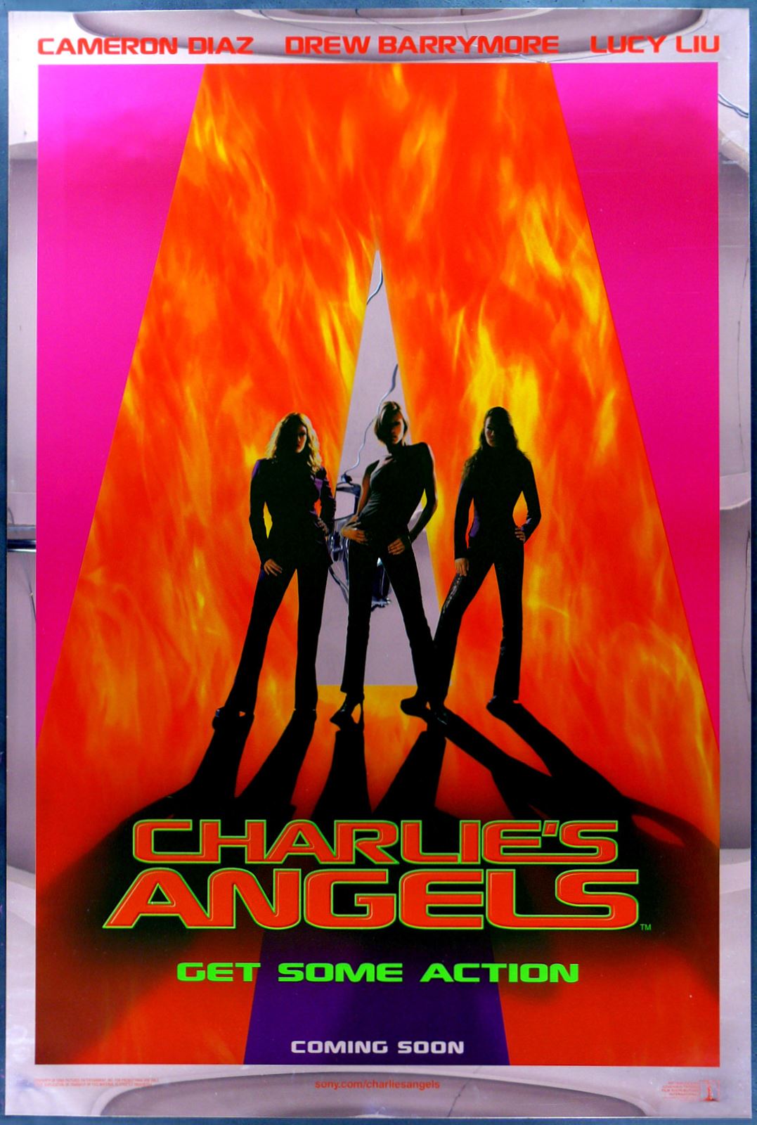 Original Charlie's Angels movie poster