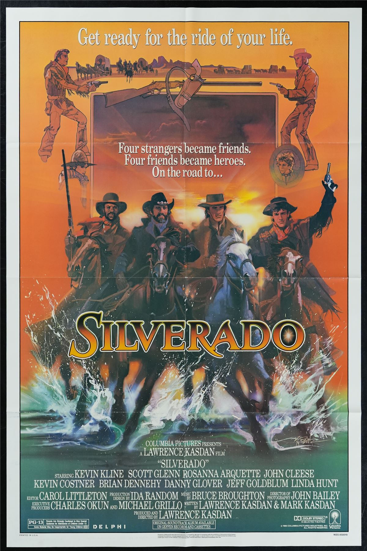 Original Silverado movie poster