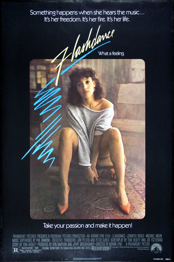 Original Flashdance movie poster