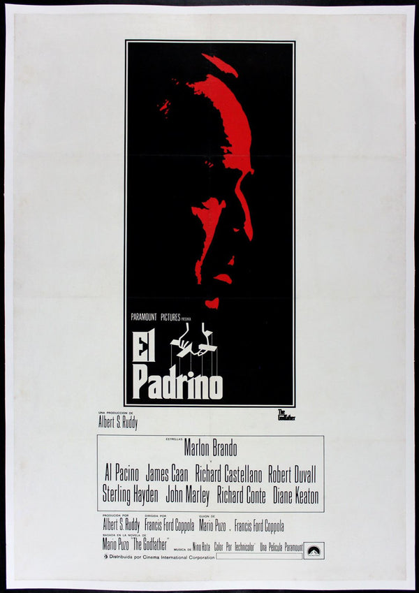 Original The Godfather movie poster