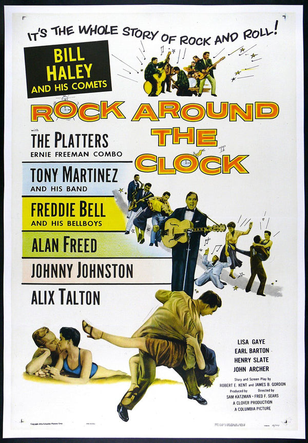 Original Rock Around the Clock movie poster