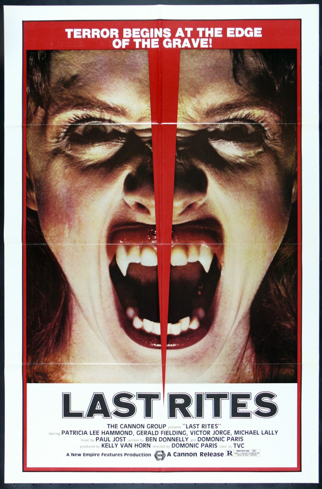 Original Last Rites movie poster