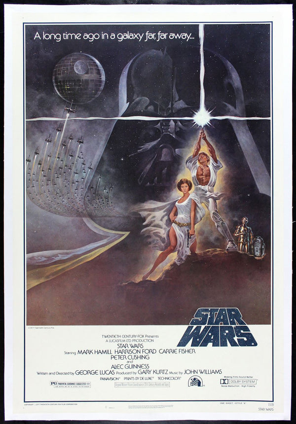 Original Star Wars movie poster