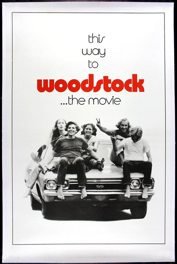 Original Woodstock movie poster
