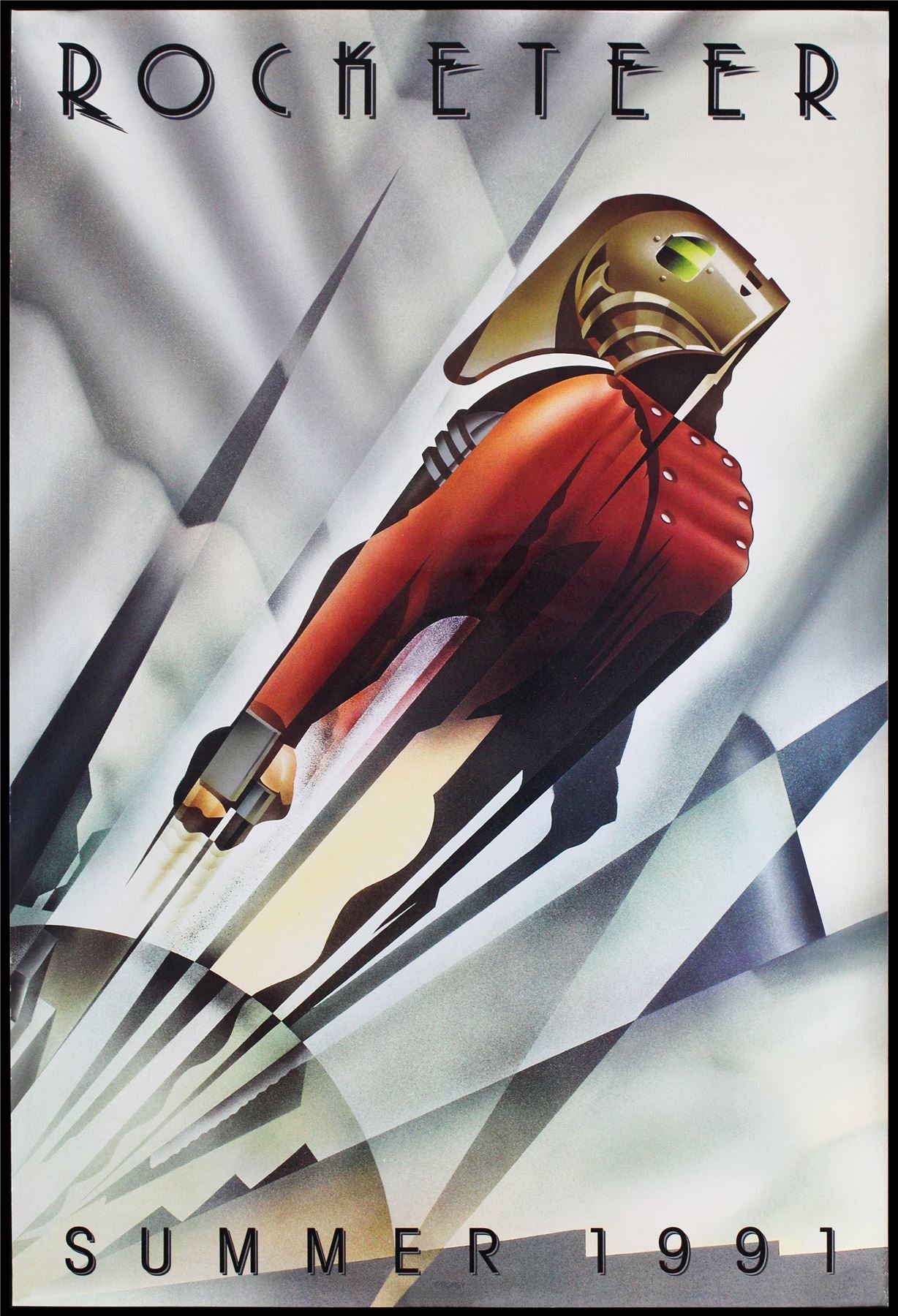 Original Rocketeer movie poster